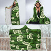 Cucumber Pattern Print Design CC01 Hooded Blanket-JORJUNE.COM