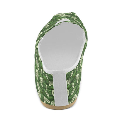 Cucumber Pattern Print Design CC01 Women Casual Shoes-JorJune.com