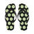 Cucumber Pattern Print Design CC02 Flip Flops-JorJune