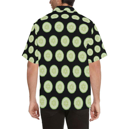 Cucumber Pattern Print Design CC02 Men Hawaiian Shirt-JorJune