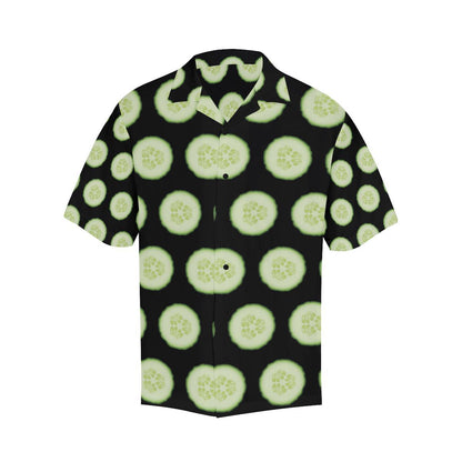 Cucumber Pattern Print Design CC02 Men Hawaiian Shirt-JorJune