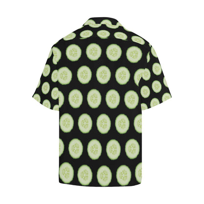 Cucumber Pattern Print Design CC02 Men Hawaiian Shirt-JorJune