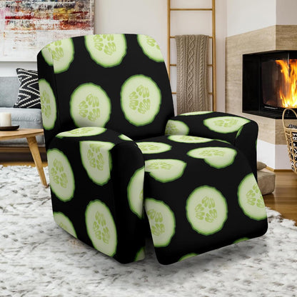 Cucumber Pattern Print Design CC02 Recliner Slipcover-JORJUNE.COM