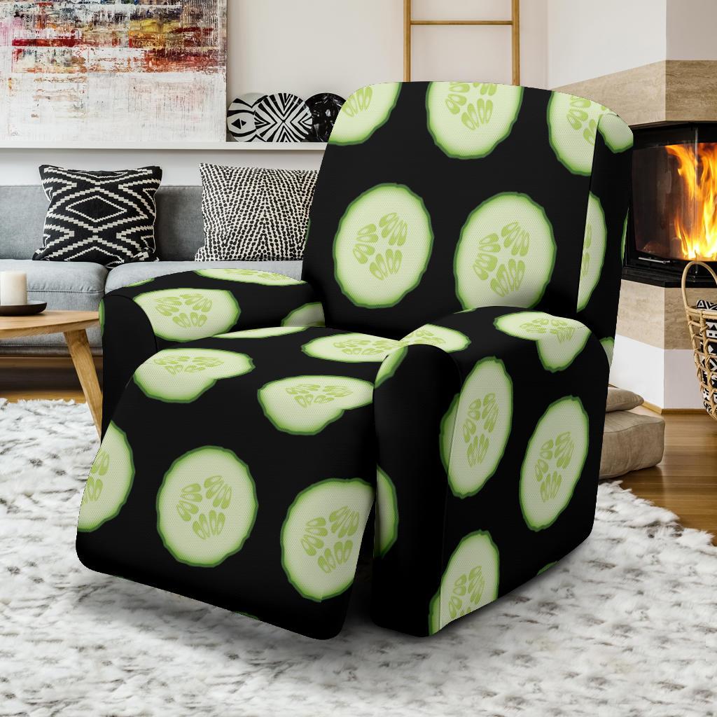 Cucumber Pattern Print Design CC02 Recliner Slipcover-JORJUNE.COM
