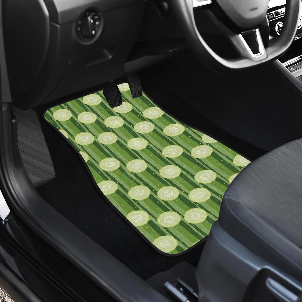 Cucumber Pattern Print Design CC03 Car Floor Mats-JorJune