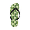 Cucumber Pattern Print Design CC03 Flip Flops-JorJune