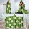 Cucumber Pattern Print Design CC03 Hooded Blanket-JORJUNE.COM