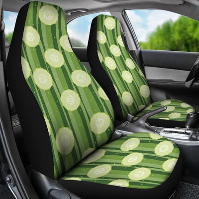 Cucumber Pattern Print Design CC03 Universal Fit Car Seat Covers