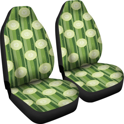 Cucumber Pattern Print Design CC03 Universal Fit Car Seat Covers