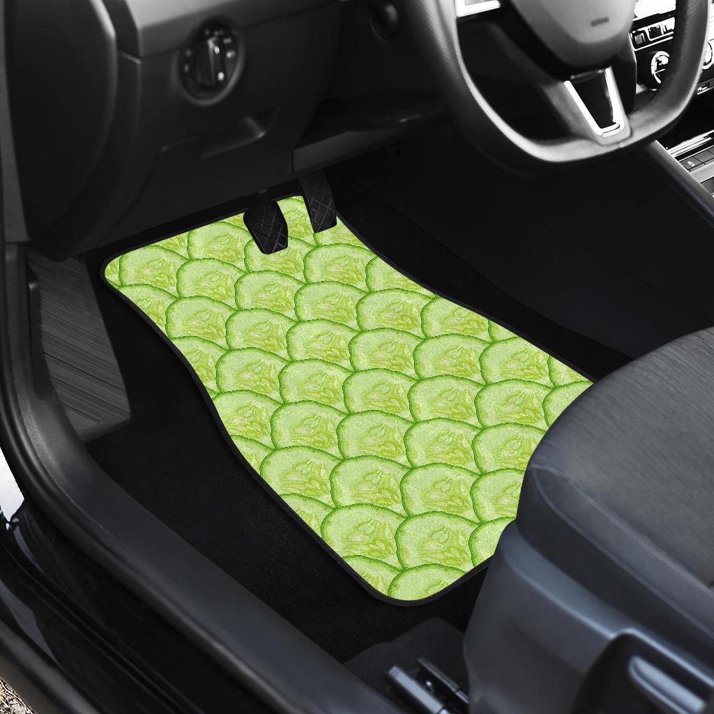 Cucumber Pattern Print Design CC04 Car Floor Mats-JorJune