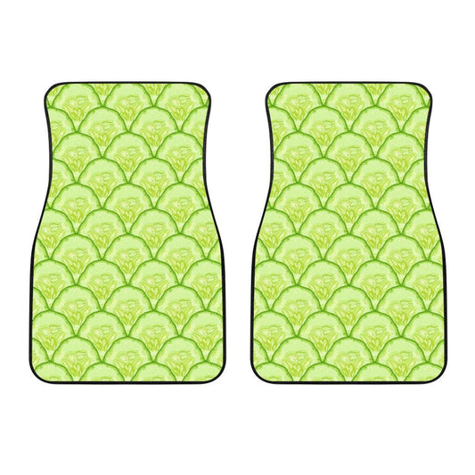 Cucumber Pattern Print Design CC04 Car Floor Mats-JorJune