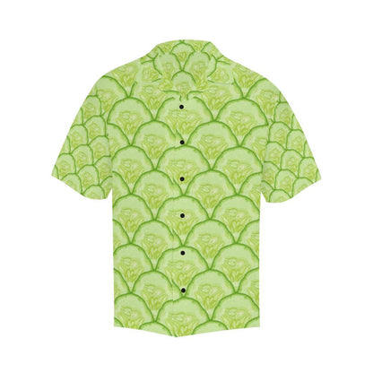 Cucumber Pattern Print Design CC04 Men Hawaiian Shirt-JorJune