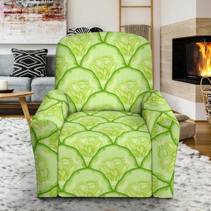 Cucumber Pattern Print Design CC04 Recliner Slipcover-JORJUNE.COM