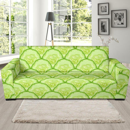 Cucumber Pattern Print Design CC04 Sofa Slipcover-JORJUNE.COM