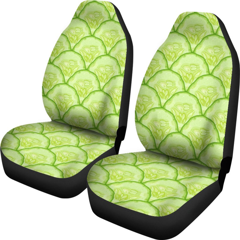 Cucumber Pattern Print Design CC04 Universal Fit Car Seat Covers