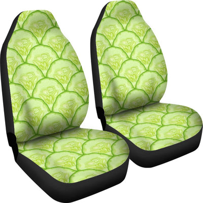 Cucumber Pattern Print Design CC04 Universal Fit Car Seat Covers