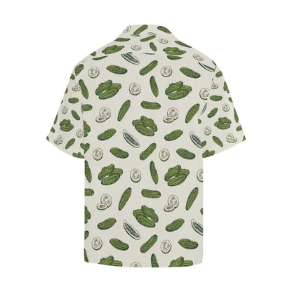 Cucumber Pattern Print Design CC05 Men Hawaiian Shirt-JorJune