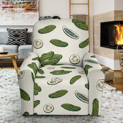 Cucumber Pattern Print Design CC05 Recliner Slipcover-JORJUNE.COM