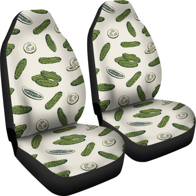 Cucumber Pattern Print Design CC05 Universal Fit Car Seat Covers