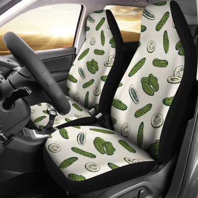 Cucumber Pattern Print Design CC05 Universal Fit Car Seat Covers