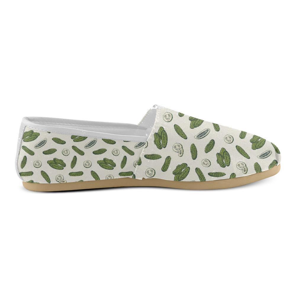 Cucumber Pattern Print Design CC05 Women Casual Shoes-JorJune.com