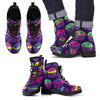 Cup Cake Halloween Men Leather Boots