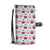 Cup Cake Print Pattern Wallet Phone Case