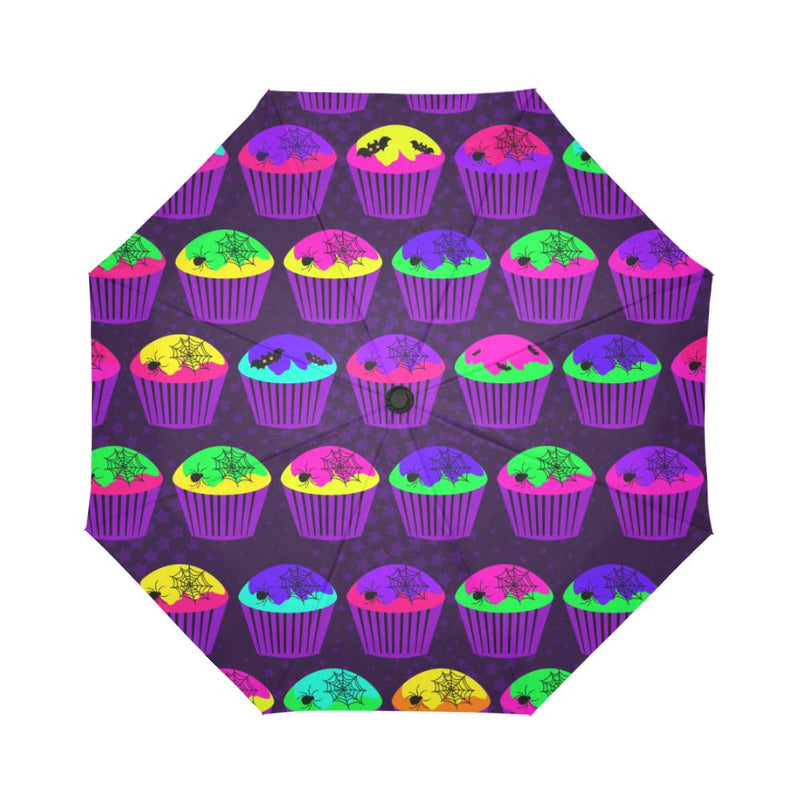 CupCake Halloween Automatic Foldable Umbrella