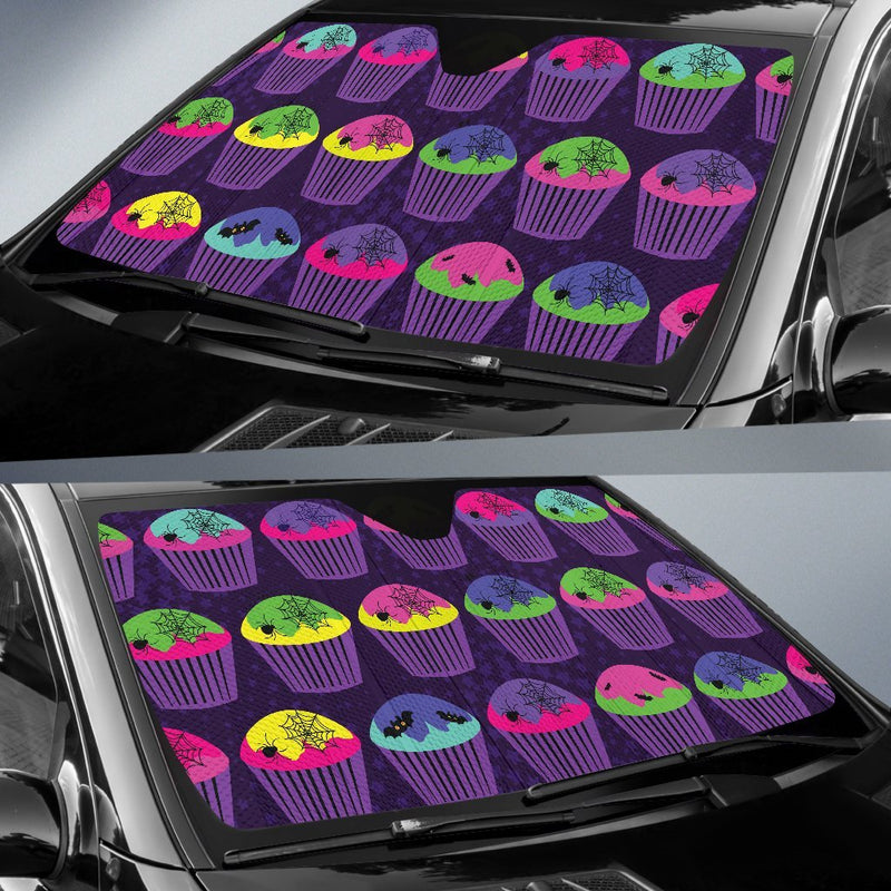 CupCake Halloween Car Sun Shade-JorJune