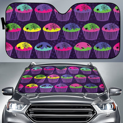 CupCake Halloween Car Sun Shade-JorJune