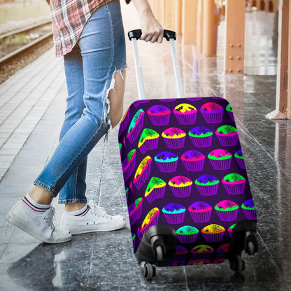 CupCake Halloween Luggage Cover Protector
