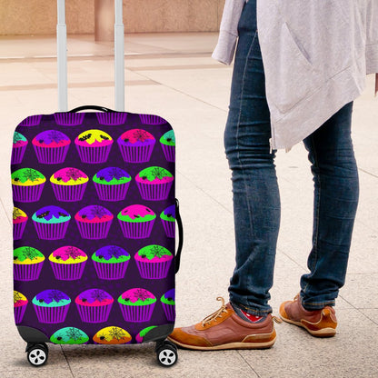 CupCake Halloween Luggage Cover Protector