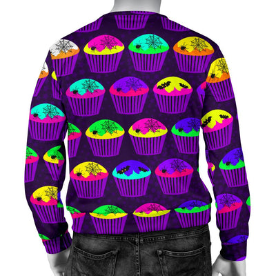 CupCake Halloween Men Crewneck Sweatshirt