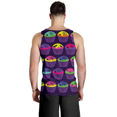 CupCake Halloween Men Tank Top