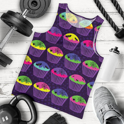 CupCake Halloween Men Tank Top