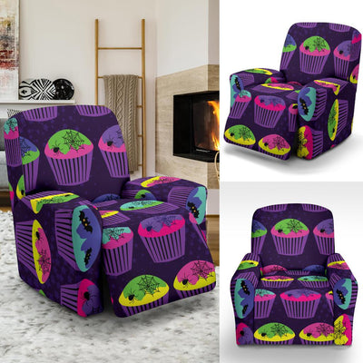 CupCake Halloween Recliner Slipcover-JORJUNE.COM