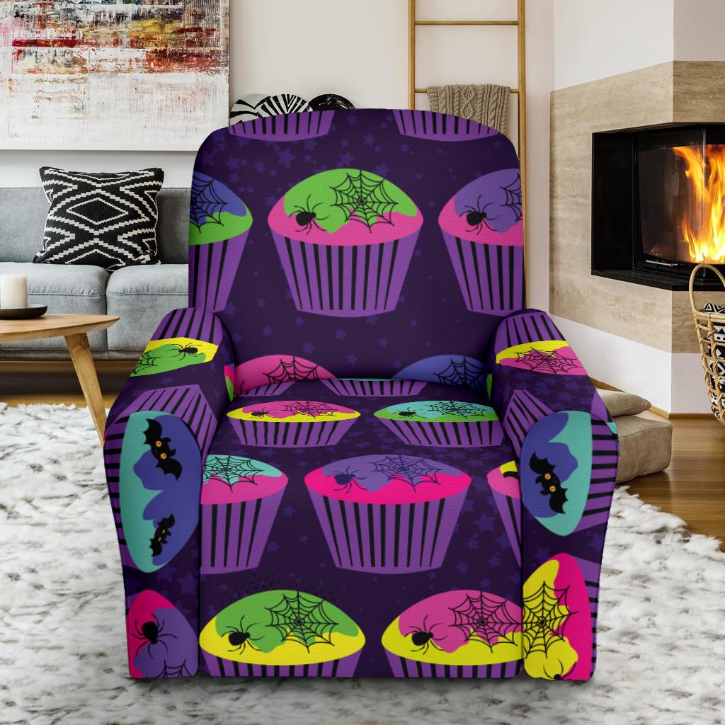 CupCake Halloween Recliner Slipcover-JORJUNE.COM