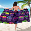 CupCake Halloween Sarong Pareo Wrap