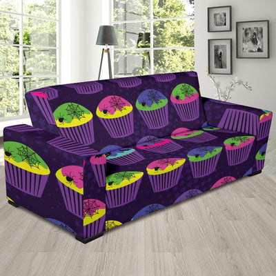 CupCake Halloween Sofa Slipcover-JORJUNE.COM