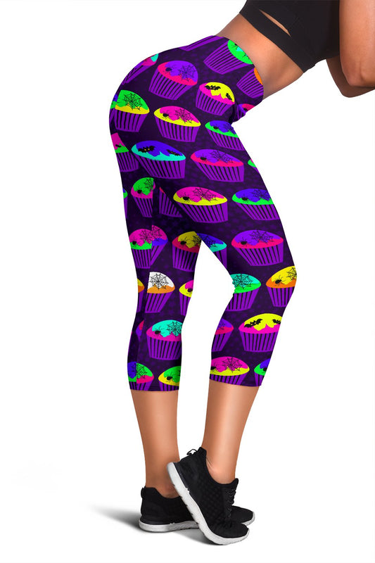CupCake Halloween Women Capris
