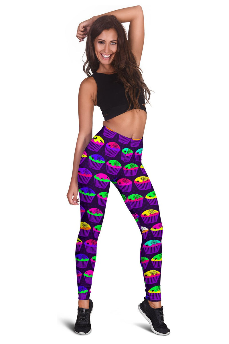 CupCake Halloween Women Leggings