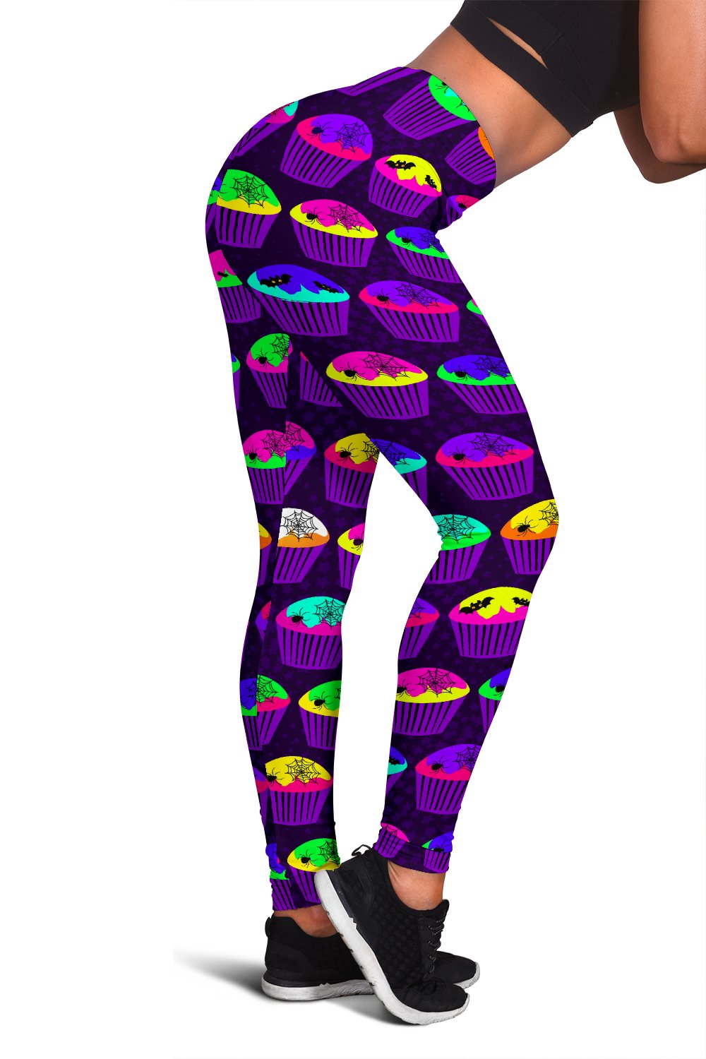 CupCake Halloween Women Leggings