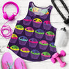 CupCake Halloween Women Racerback Tank Top