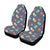 Cupcake Pattern Print Design 02 Car Seat Covers (Set of 2)-JORJUNE.COM