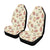 Cupcake Pattern Print Design 04 Car Seat Covers (Set of 2)-JORJUNE.COM