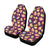 Cupcake Pattern Print Design 05 Car Seat Covers (Set of 2)-JORJUNE.COM