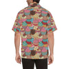 Cupcake Pattern Print Design CP01 Men Hawaiian Shirt-JorJune
