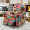 Cupcake Pattern Print Design CP01 Recliner Slipcover-JORJUNE.COM