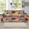 Cupcake Pattern Print Design CP01 Sofa Slipcover-JORJUNE.COM