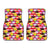 Cupcake Pattern Print Design CP02 Car Floor Mats-JorJune